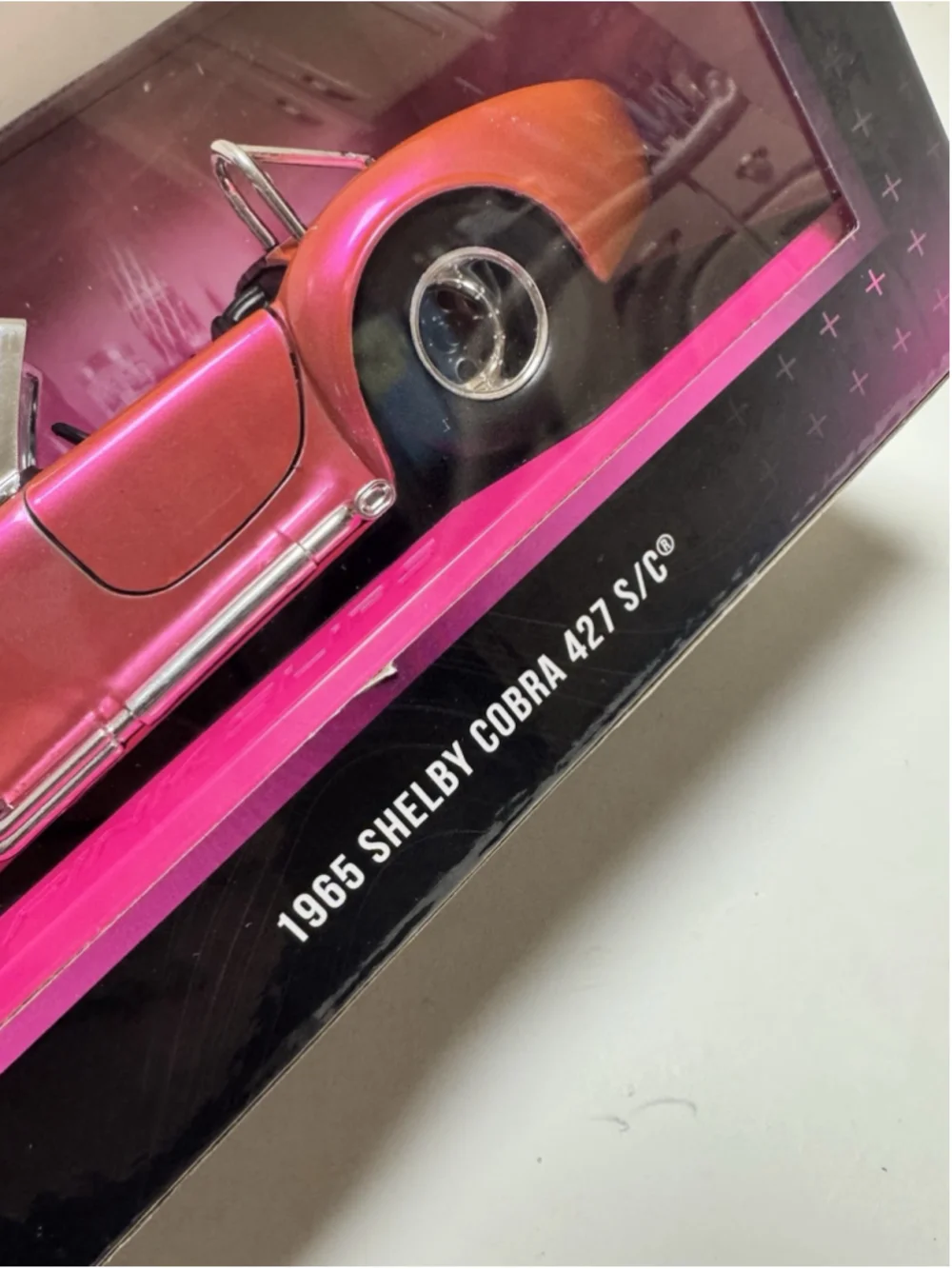 1:24 1965 Shelby Cobra 427 - JADA Pink Slips - Pink Chameleon Paint